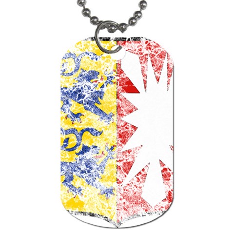 Coat Of Arms Of Schleswig Holstein Dog Tag (One Side) from ArtsNow.com Front