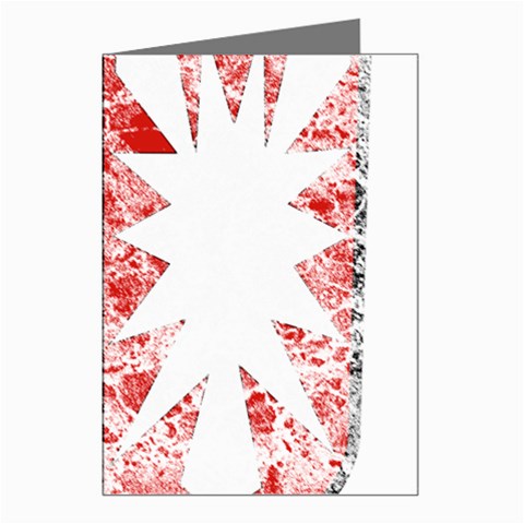 Coat Of Arms Of Schleswig Holstein Greeting Cards (Pkg of 8) from ArtsNow.com Left