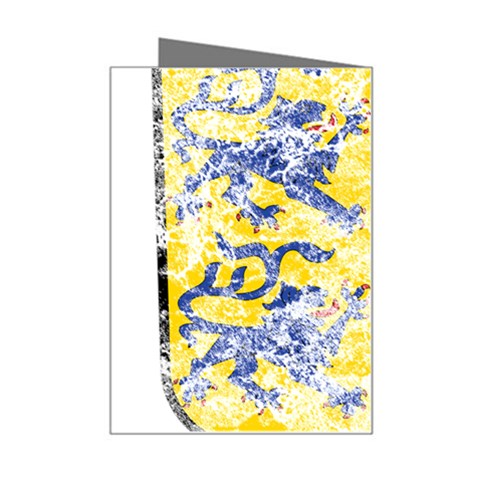 Coat Of Arms Of Schleswig Holstein Mini Greeting Card from ArtsNow.com Right