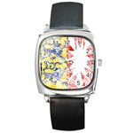 Coat Of Arms Of Schleswig Holstein Square Metal Watch