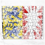 Coat Of Arms Of Schleswig Holstein Jigsaw Puzzle (Rectangular)