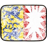 Coat Of Arms Of Schleswig Holstein Fleece Blanket (Mini)