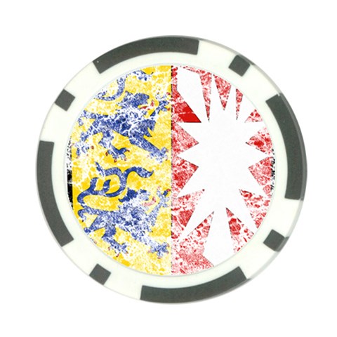 Coat Of Arms Of Schleswig Holstein Poker Chip Card Guard (10 pack) from ArtsNow.com Front