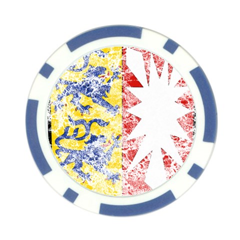 Coat Of Arms Of Schleswig Holstein Poker Chip Card Guard (10 pack) from ArtsNow.com Front
