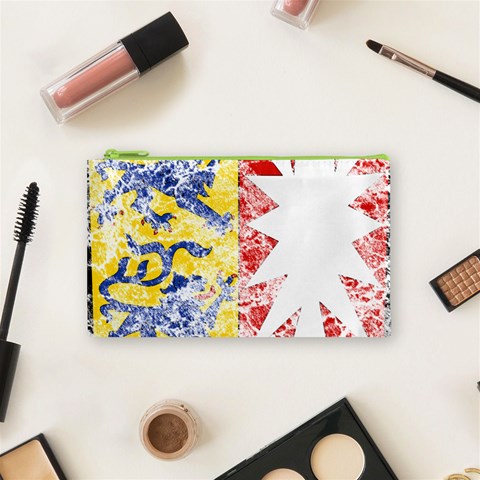 Coat Of Arms Of Schleswig Holstein Cosmetic Bag (Small) from ArtsNow.com Front