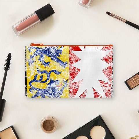 Coat Of Arms Of Schleswig Holstein Cosmetic Bag (Small) from ArtsNow.com Front