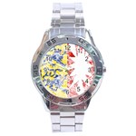 Coat Of Arms Of Schleswig Holstein Stainless Steel Analogue Watch
