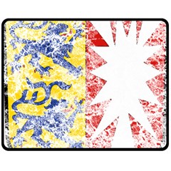 Coat Of Arms Of Schleswig Holstein Double Sided Fleece Blanket (Medium) from ArtsNow.com 58.8 x47.4  Blanket Front
