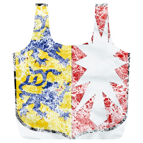 Coat Of Arms Of Schleswig Holstein Full Print Recycle Bag (XL) from ArtsNow.com Front