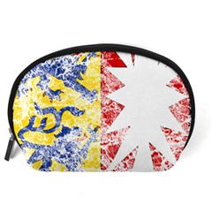 Coat Of Arms Of Schleswig Holstein Accessory Pouch (Large) from ArtsNow.com Back
