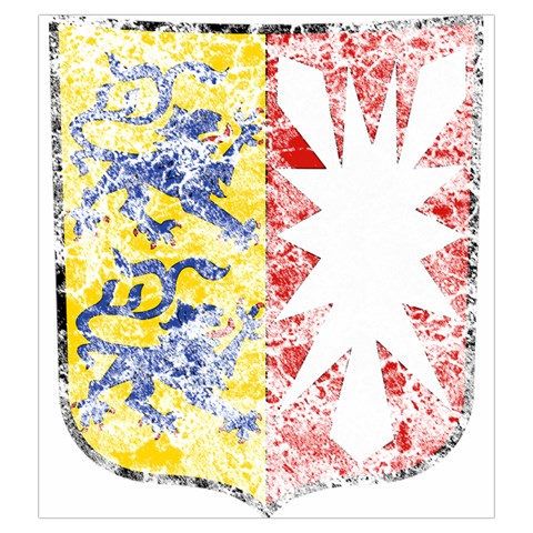 Coat Of Arms Of Schleswig Holstein Drawstring Pouch (Large) from ArtsNow.com Front