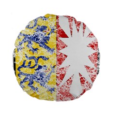 Coat Of Arms Of Schleswig Holstein Standard 15  Premium Flano Round Cushion  from ArtsNow.com Back