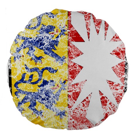 Coat Of Arms Of Schleswig Holstein Large 18  Premium Flano Round Cushion  from ArtsNow.com Front