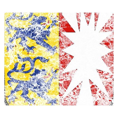 Coat Of Arms Of Schleswig Holstein Double Sided Flano Blanket (Small) from ArtsNow.com 50 x40  Blanket Front