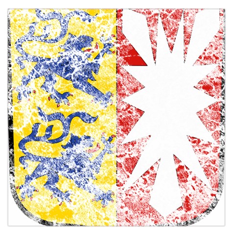 Coat Of Arms Of Schleswig Holstein Large Satin Scarf (Square) from ArtsNow.com Front