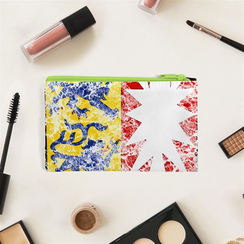 Coat Of Arms Of Schleswig Holstein Cosmetic Bag (XS) from ArtsNow.com Back
