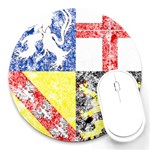Coa De Saarland Round Mousepad