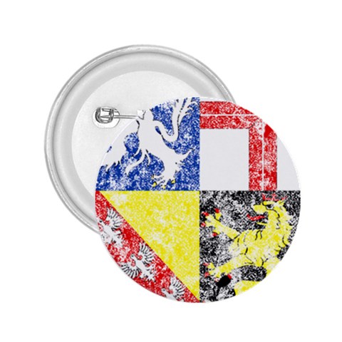 Coa De Saarland 2.25  Button from ArtsNow.com Front