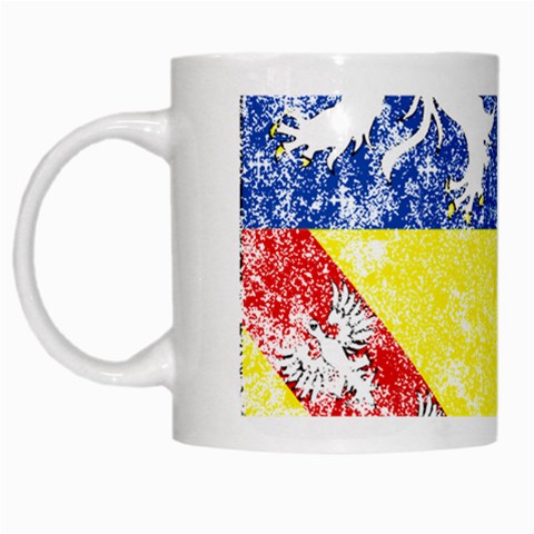 Coa De Saarland White Mug from ArtsNow.com Left