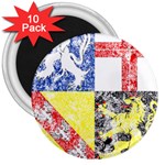 Coa De Saarland 3  Magnet (10 pack)