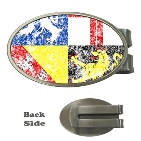 Coa De Saarland Money Clip (Oval) from ArtsNow.com Front