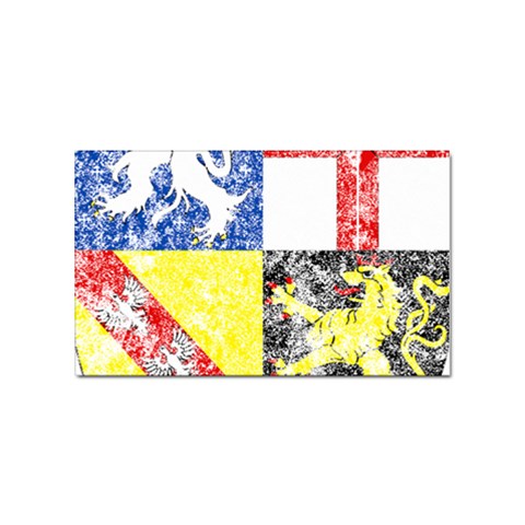 Coa De Saarland Sticker (Rectangular) from ArtsNow.com Front