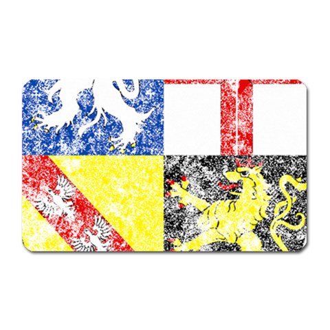 Coa De Saarland Magnet (Rectangular) from ArtsNow.com Front
