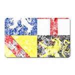 Coa De Saarland Magnet (Rectangular)