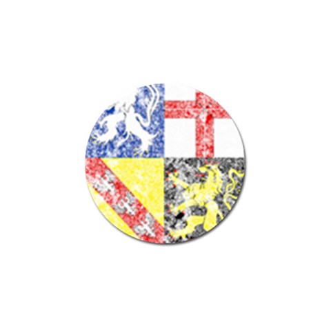 Coa De Saarland Golf Ball Marker (4 pack) from ArtsNow.com Front