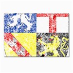 Coa De Saarland Postcard 4 x 6  (Pkg of 10)