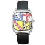 Coa De Saarland Square Metal Watch