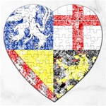 Coa De Saarland Jigsaw Puzzle (Heart)