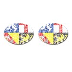 Coa De Saarland Cufflinks (Oval)
