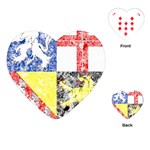 Coa De Saarland Playing Cards Single Design (Heart)