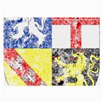 Coa De Saarland Large Glasses Cloth (2 Sides)