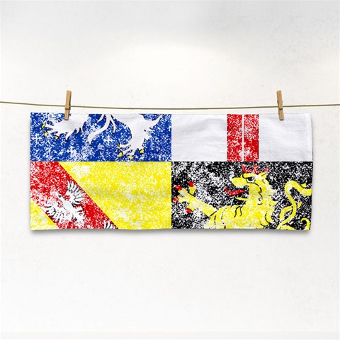 Coa De Saarland Hand Towel from ArtsNow.com Front