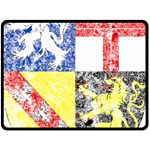 Coa De Saarland Fleece Blanket (Large)