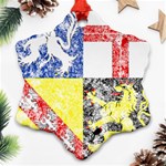 Coa De Saarland Snowflake Ornament (Two Sides)