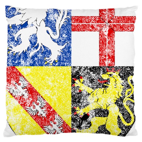Coa De Saarland Large Cushion Case (Two Sides) from ArtsNow.com Front