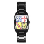 Coa De Saarland Stainless Steel Barrel Watch