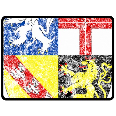 Coa De Saarland Double Sided Fleece Blanket (Large) from ArtsNow.com 80 x60  Blanket Back