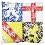 Coa De Saarland Large Flano Cushion Case (One Side)