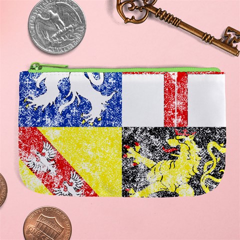 Coa De Saarland Large Coin Purse from ArtsNow.com Front