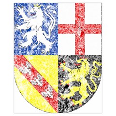 Coa De Saarland Drawstring Pouch (XL) from ArtsNow.com Front