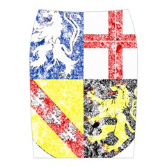 Coa De Saarland Midi Wrap Pencil Skirt from ArtsNow.com Back