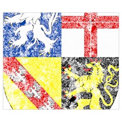 Coa De Saarland Zipper Medium Tote Bag from ArtsNow.com Back