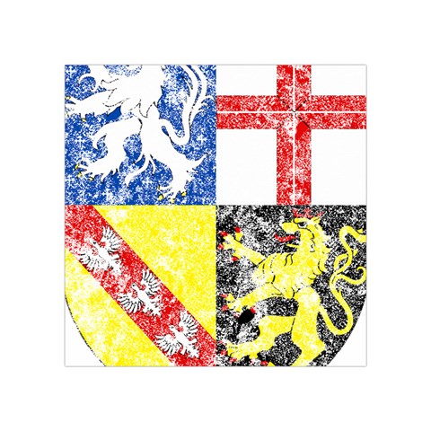 Coa De Saarland Square Tapestry (Small) from ArtsNow.com Front