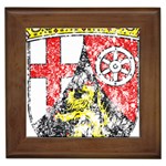 Coat Of Arms Of Rhineland Palatinate Framed Tile