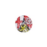 Coat Of Arms Of Rhineland Palatinate 1  Mini Magnet