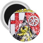 Coat Of Arms Of Rhineland Palatinate 3  Magnet